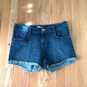 SO Denim Midi Shorts